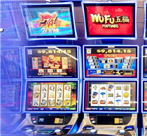 Five different types of Casino machine