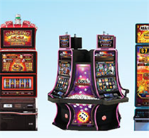 TwinStar J43 curved portrait-style slot cabinet