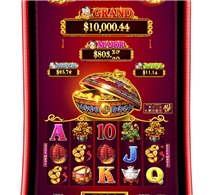 Curved Portrait-Style Slot Cabinet