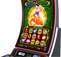 Scientific Games new TwinStar J43 curved slot cabinet