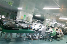 The final inspection area of TP