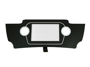 Ideck touch screens for IGT Crystal Core  2 Button Curved Touch Screen