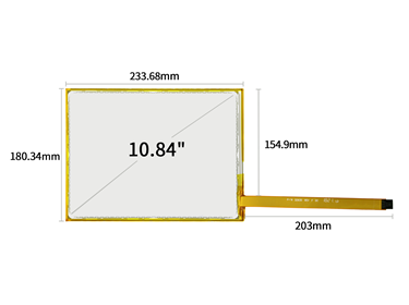Factory supply 10.84inch 3m suface touchscreen panel 17-8021-205/98-0003-2504-7