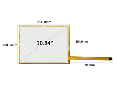 Factory supply 10.84inch 3m suface touchscreen panel 17-8021-205/98-0003-2504-7