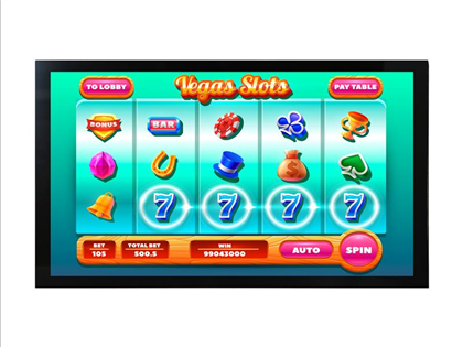 Ideck touch screen for gaming machine